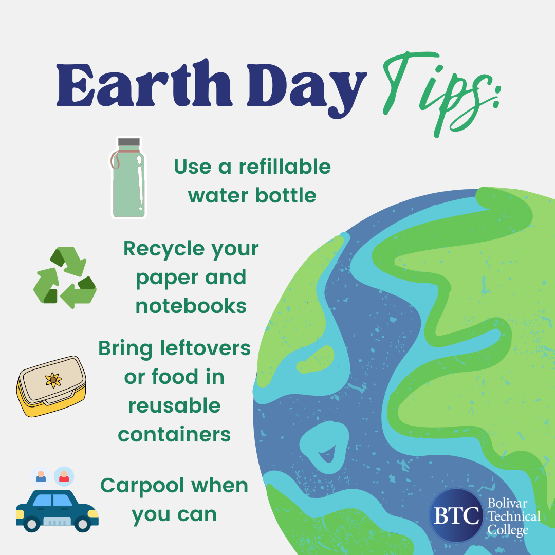 BTC celebrates Earth Day 2023! | Bolivar Technical College